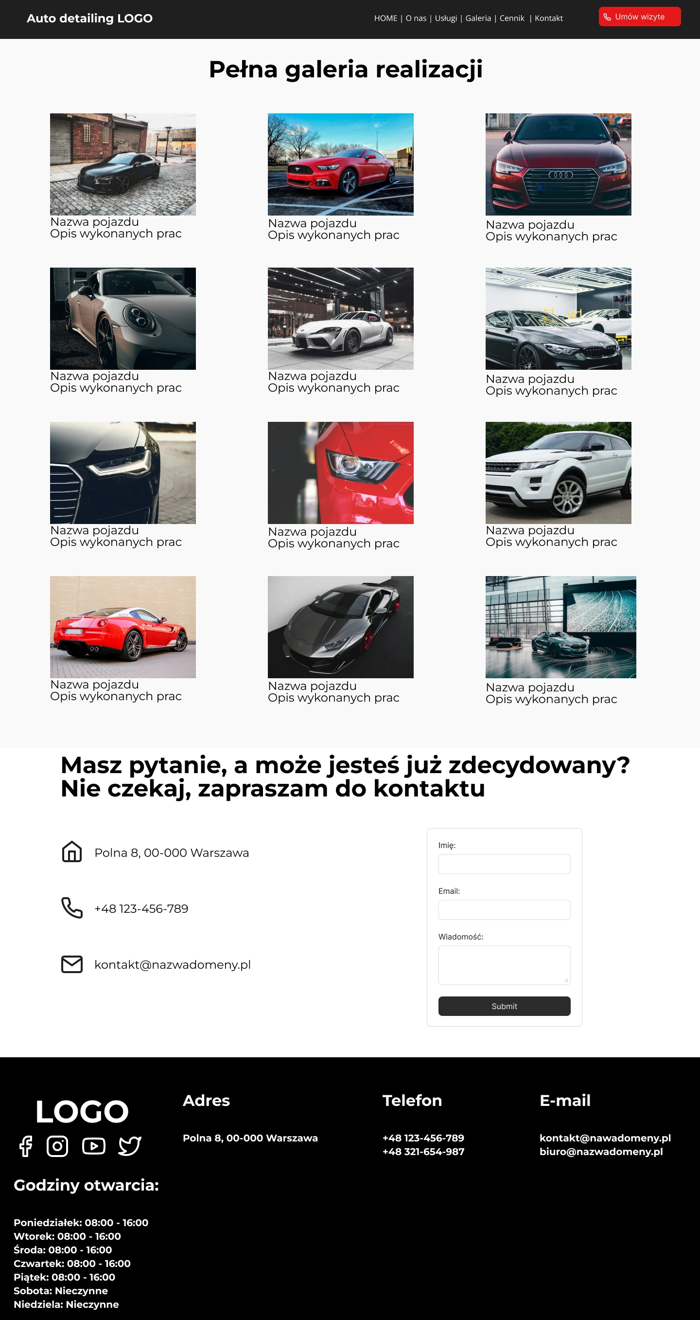 Na środku jest biały ząb z szarym obramowaniem. Dookoła zęba jest okrąg o kolorze niebieskim. Na środku jest napis Gabinet stomatologiczny. Poniżej jest napis Dr.Joanna Kownacka.